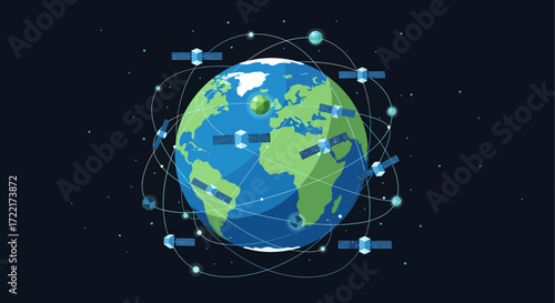 Earth Satellites Network, Global Communication Technology, Telecommunications