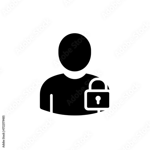 Account Locked Icon – Blocked User Identity Login