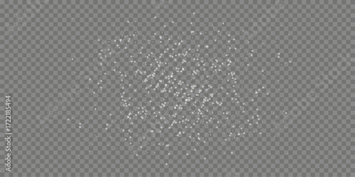 Glowing Light Particles and Glitter Effect