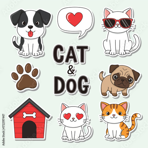 Sweet Pet Companion Stickers