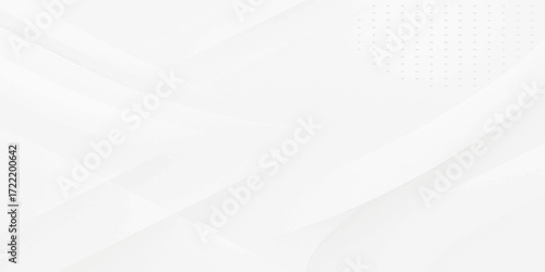 Abstract white background with blue wave design and smooth flowing lines