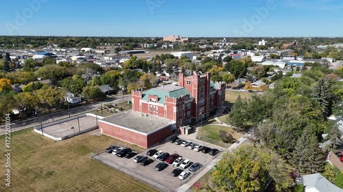 4K Aerial Video of King George, Saskatoon