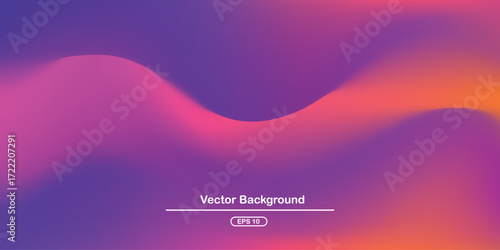 abstract illustration with gradient color background. Creative background wallpaper. Colorful abstract lines. Futuristic design for wallpaper. blend background design.