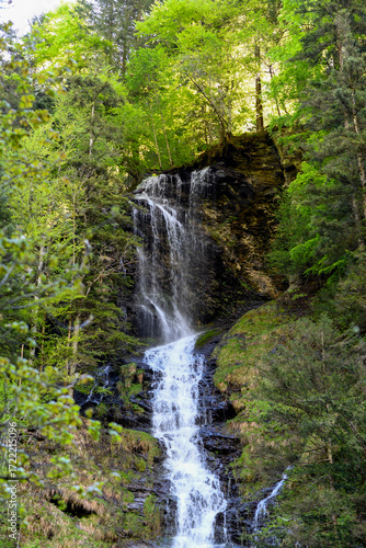 Wasserfall im Weisstannental im Schweizer Kanton St. Gallen