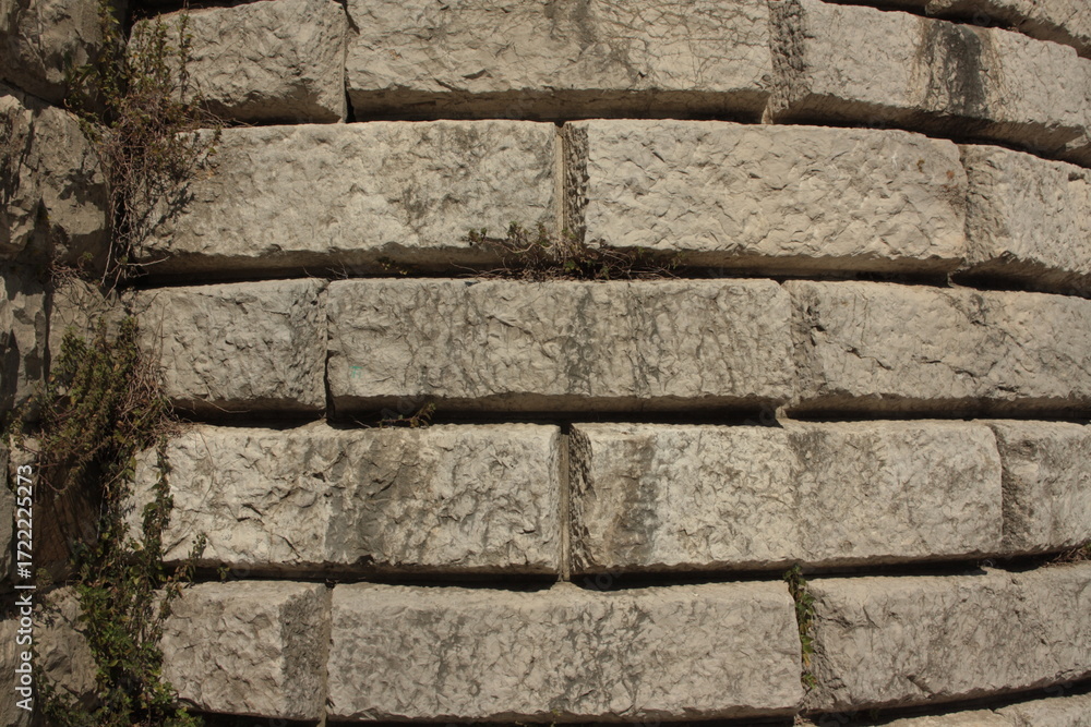 Naklejka premium stone wall background