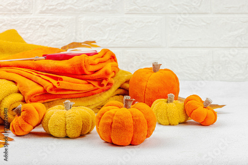 Obraz na plátne Halloween craft concept