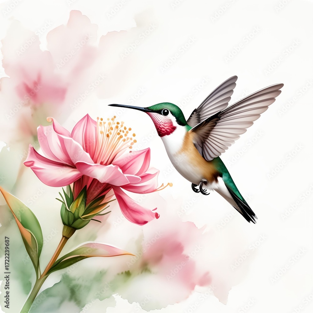 Naklejka premium Pictures for children: birds of the world