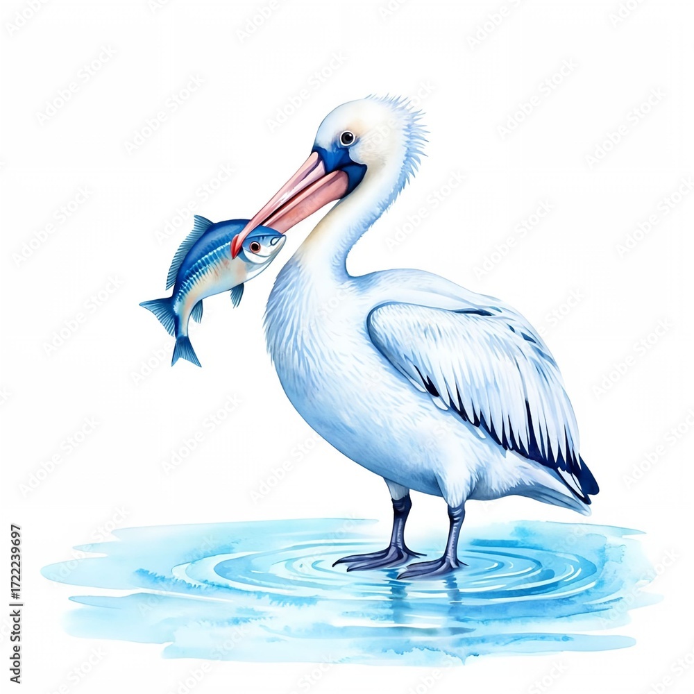 Fototapeta premium Pictures for children: birds of the world