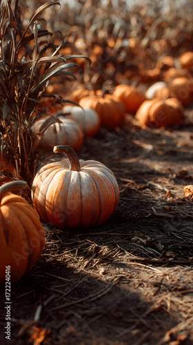 Wallpaper Mural Explore the Charm of Autum: Discover a Picturesque Pmpkin Patch Filled with Sesonal Delights, Vibrant Coors, and Perfect Backdropsfor Fall Family Adventures Torontodigital.ca