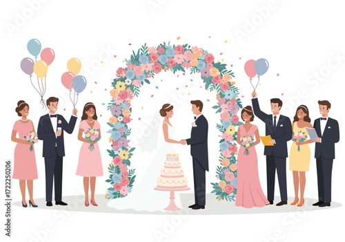 A Beachside Wedding Celebration 