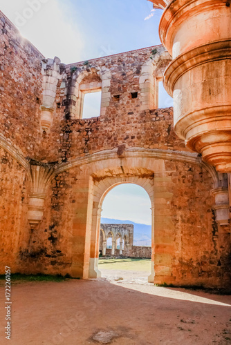 Ex Convento de Santiago Apóstol de Cuilapam de Guerrero, Oaxaca, México.