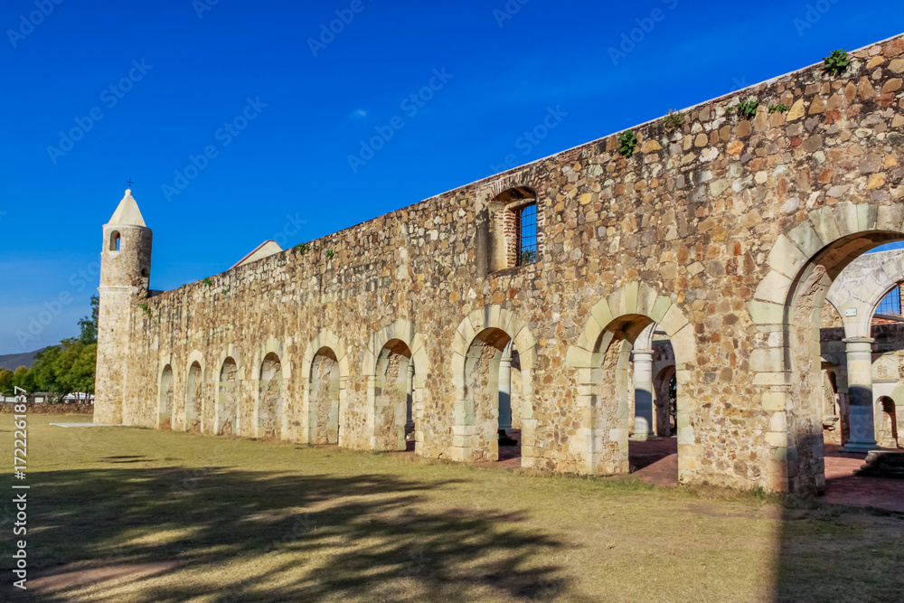 Fototapeta premium Ex Convento de Santiago Apóstol de Cuilapam de Guerrero, Oaxaca, México.