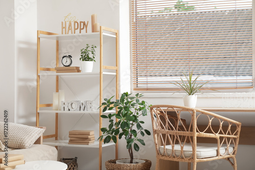 Cozy home interior with mod...