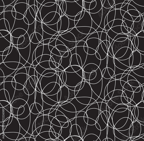 Hand drawn seamless pattern