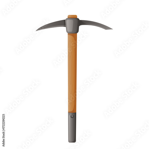Sturdy pickaxe design for construction, mining, and archaeological excavation
