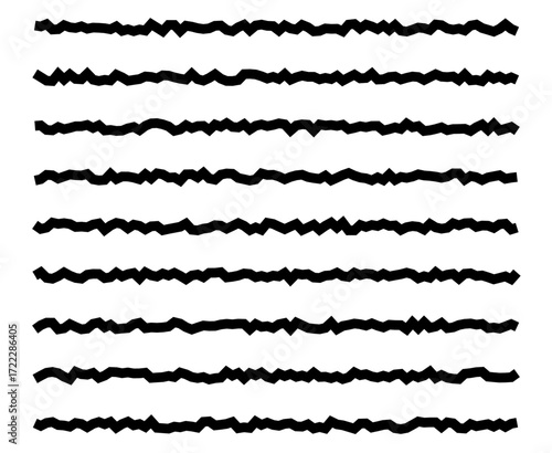 Lines Brush Stroke Patterns sketching Texture Seamless Design Vector Illustration