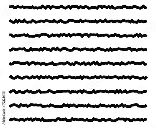 Lines Brush Stroke Patterns sketching Texture Seamless Design Vector Illustration
