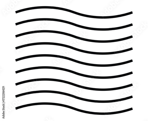 Lines Brush Stroke Patterns Texture Seamless sketching Design Vector Illustration