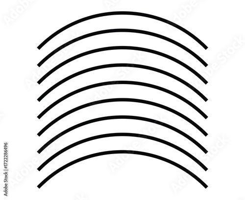Lines Brush Wave Patterns Texture Seamless sketching Design Vector Illustration