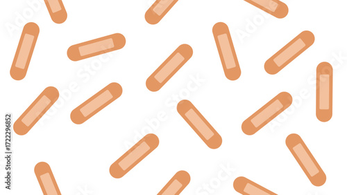 Design background band aid unique abstract