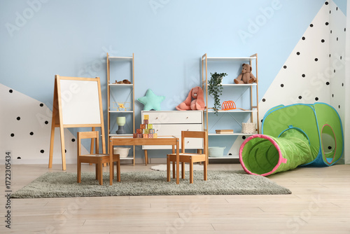 Interior of children's play...