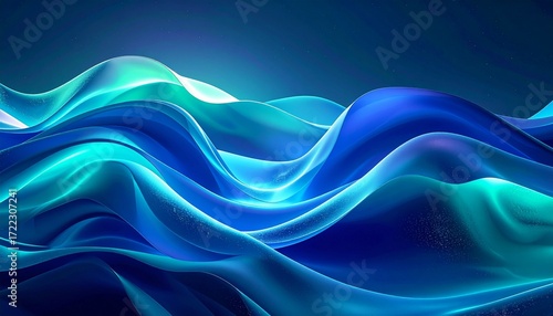 Abstract Aurora for Branding