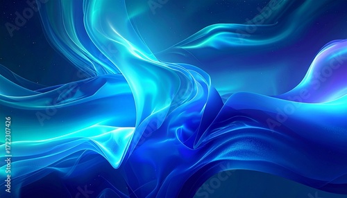 Abstract Aurora for Branding