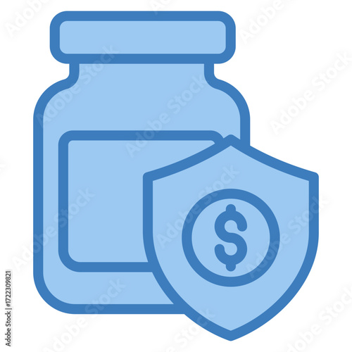 Emergency Fund Icon Element For Design