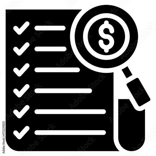 Expense Tracker Icon Element For Design