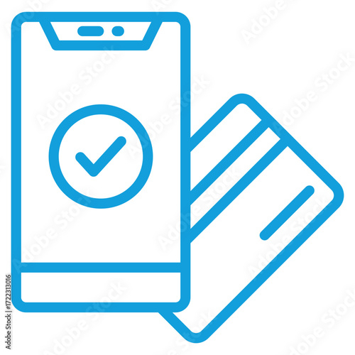 Digital Wallet Icon Element For Design