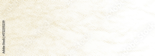 Dotted beige halftone background. Light cream pixelated paper texture. Retro craft taupe wallpaper. Grunge grainy gradient overlay. Weathered dirty canvas material backdrop. Vector sackcloth texture