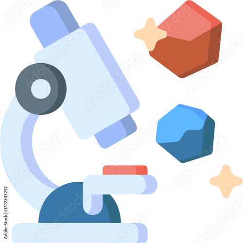 Billede på lærred Petrology Illustration