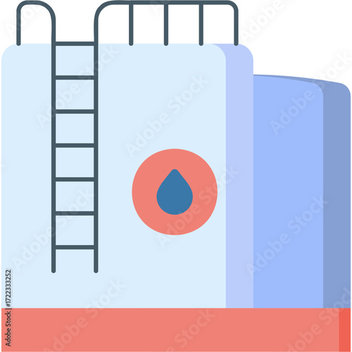 Storage Tank  Illustration