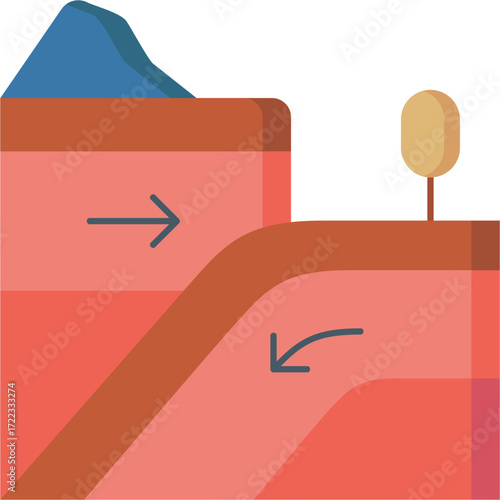 Tectonic Plates Illustration