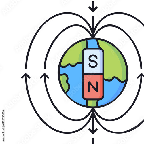 Magnetometer Sticker