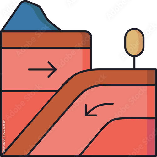 Tectonic Plates Sticker