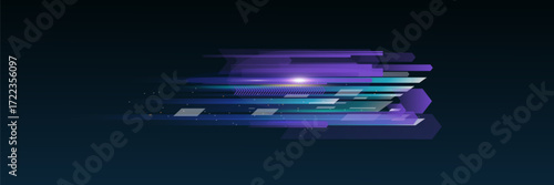futuristic energy background. Fast Speed Interface Background For Race Games.