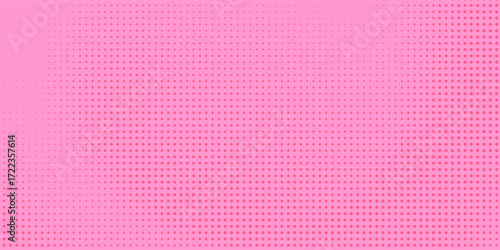 Bright pink magenta pop art background with halftone in retro comic style, vector illustration HD eps10