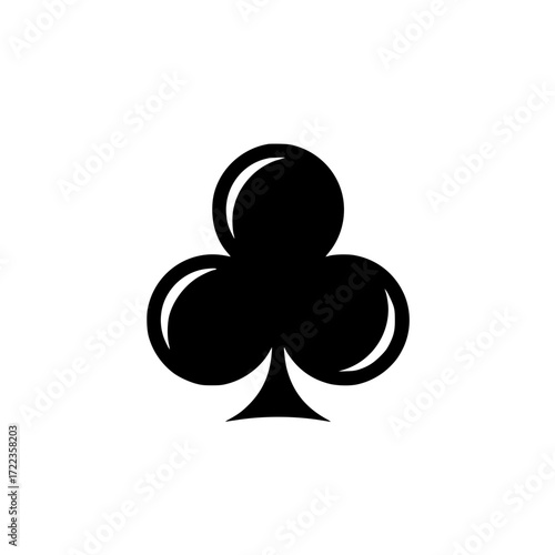Club Playing Card Symbol Icon