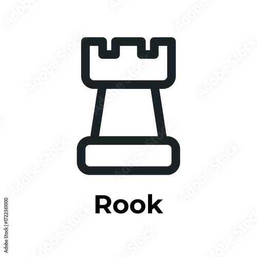 Chess Rook Icon Strategy, Game, Piece, Checkmate, Tournament