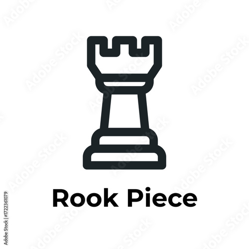 Chess Rook Piece Strategy, Gameplay, and Icon Design