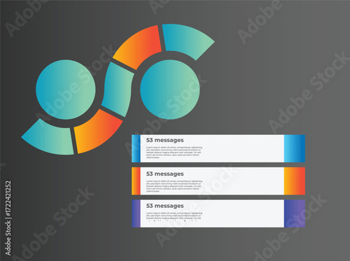 Vector infographic template illustrating a modern business process workflow. This flat design diagram features step-by-step processes with icons, arrows, and text placeholders. Ideal 26