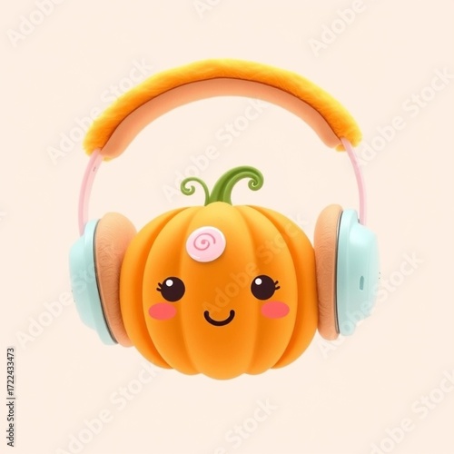 halloween pumpkin with hat