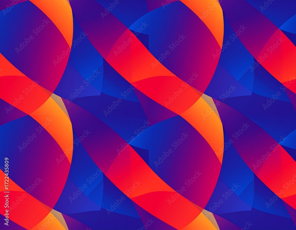 Obraz premium Vibrant abstract pattern
