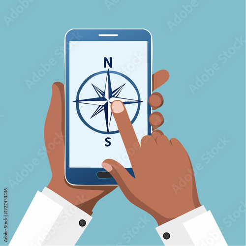 Navigating with Technology A Smartphone Compass Guide for Direction