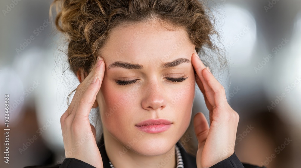 Fototapeta premium Avoiding stress overload means applying coping tools to balance demands, preventing burnout, and protecting both mental and physical well-being.