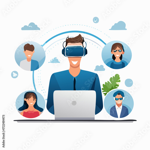 Virtual Reality Collaboration Immersive Meetings & Social Connections