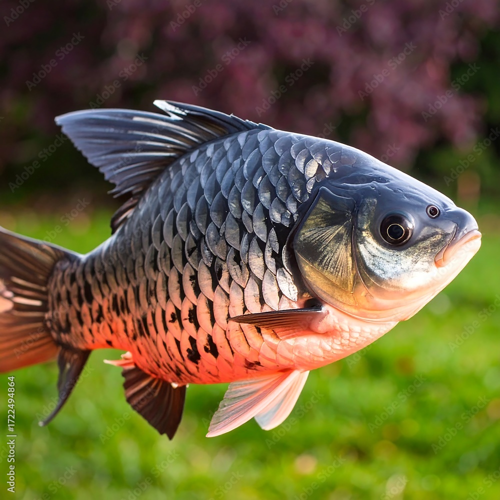 Fototapeta premium Freshwater fish, vibrant colors