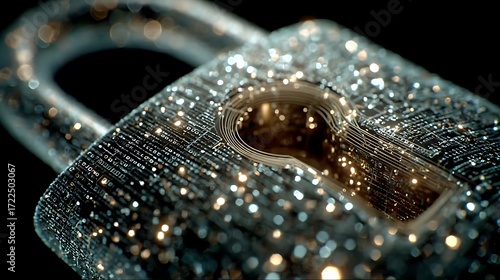 Cyber Security: Digital Padlock, Data Protection