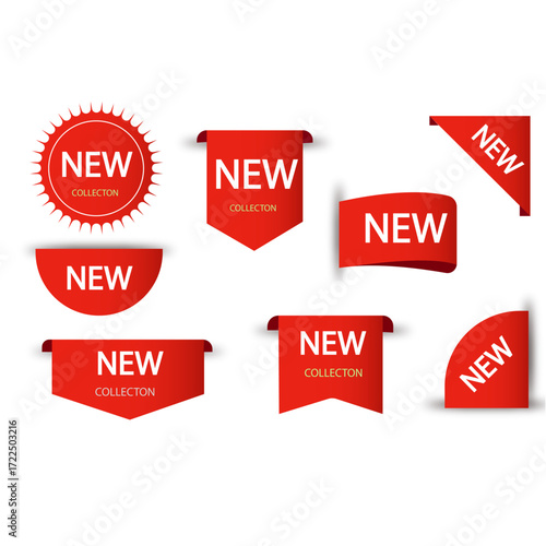 red sale labels